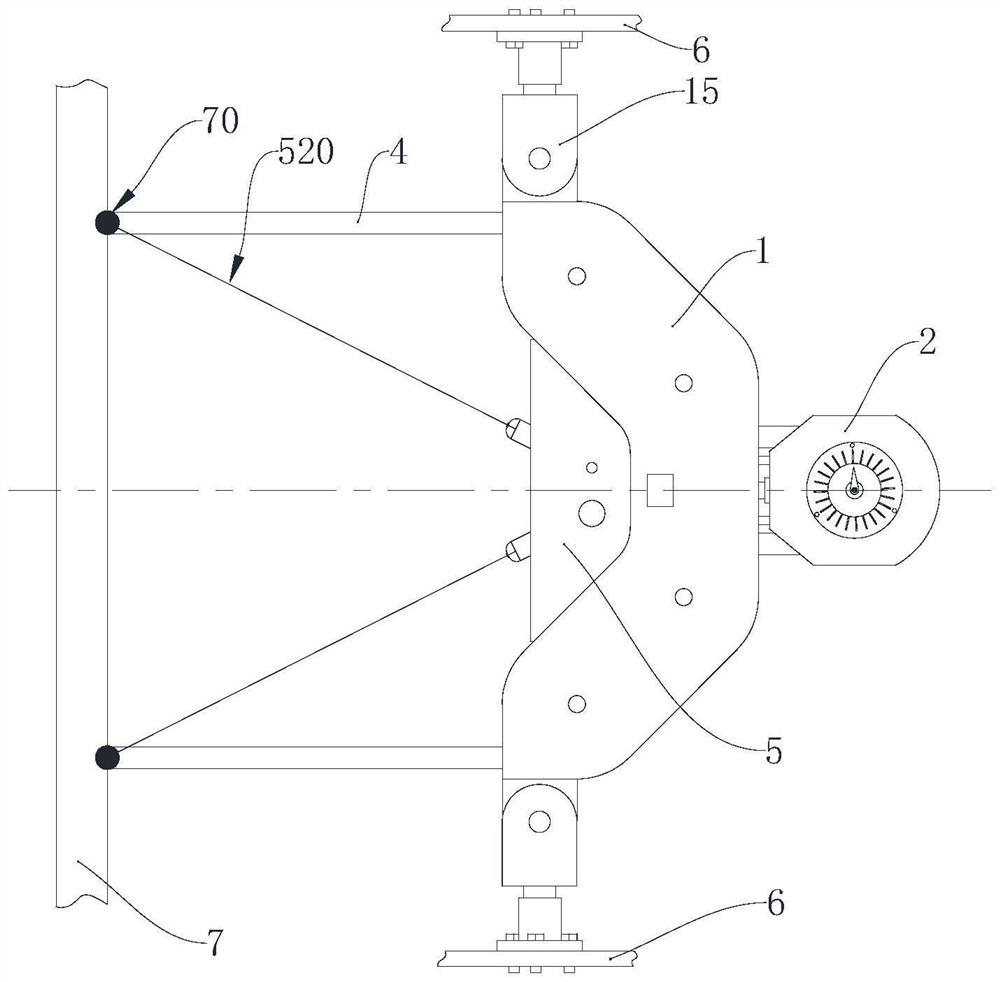 Balanced loading device for double-tension test