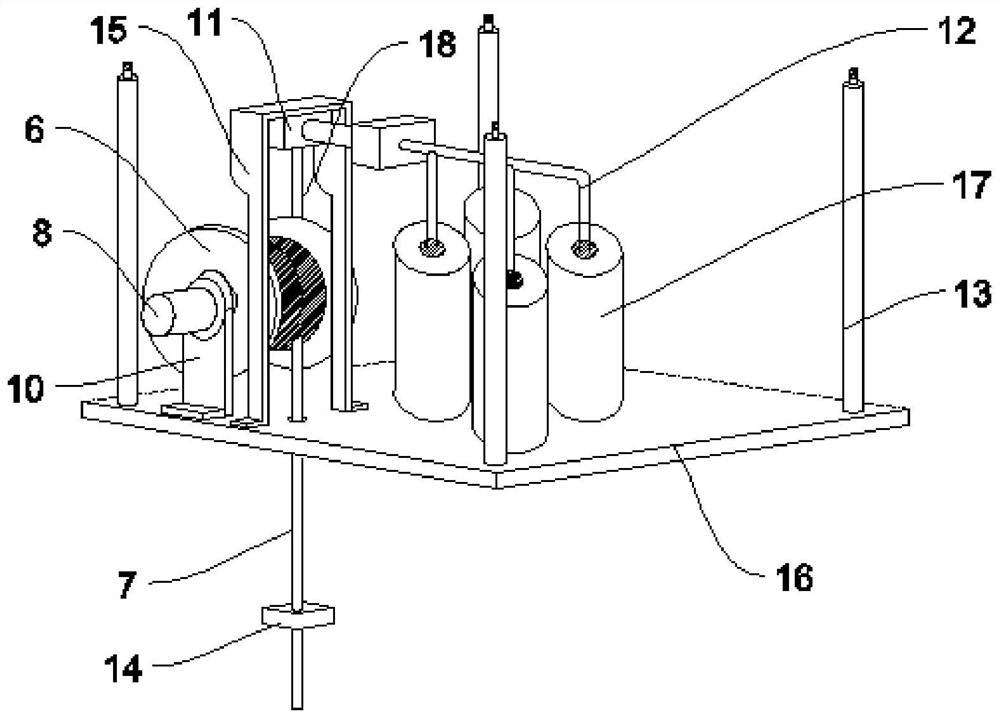 Long-endurance fixed-point fixed-depth quantitative intelligent water quality sampling unmanned aerial vehicle