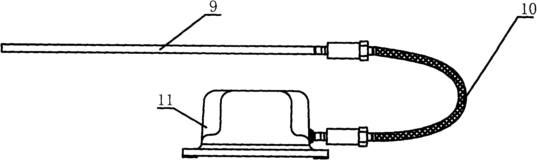 Ignition control system of tube furnace