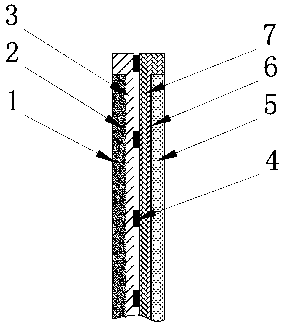 Bipolar battery pole plate and preparation method thereof
