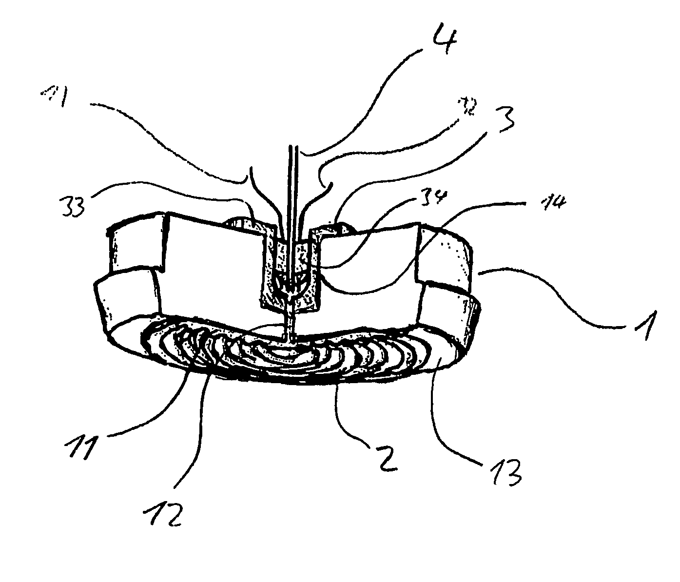 Pressure transmission system comprising a device for identifying membrane ruptures and connection adapter comprising a device for identifying membrane ruptures