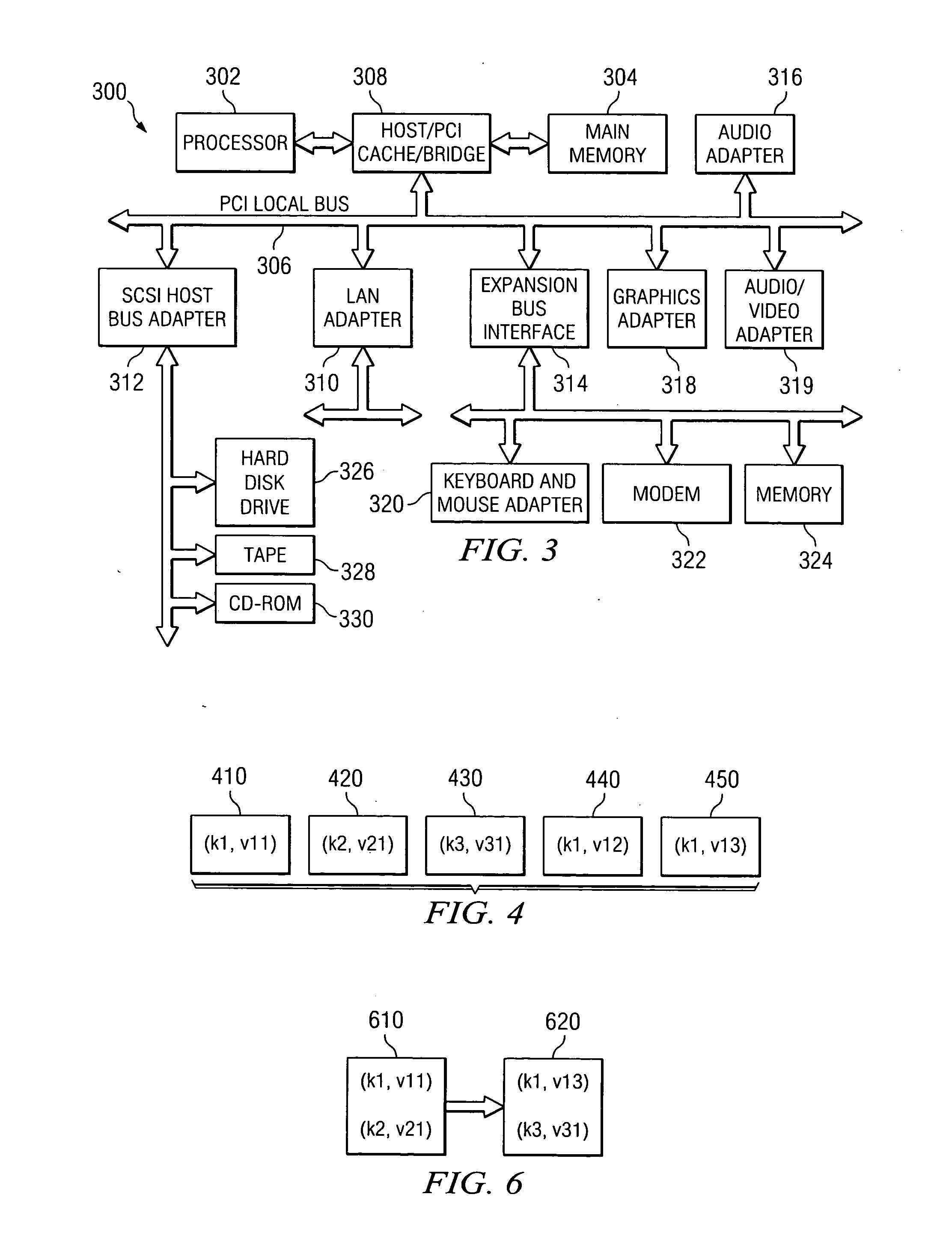 System and method for maintaining checkpoints of a keyed data structure using a sequential log