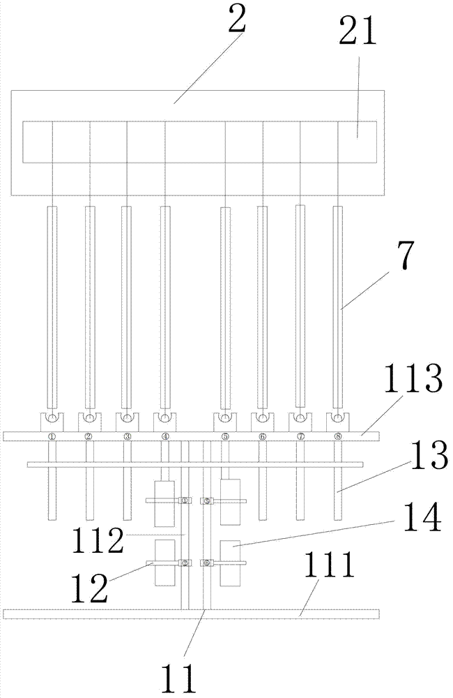 Warp production method and device thereof