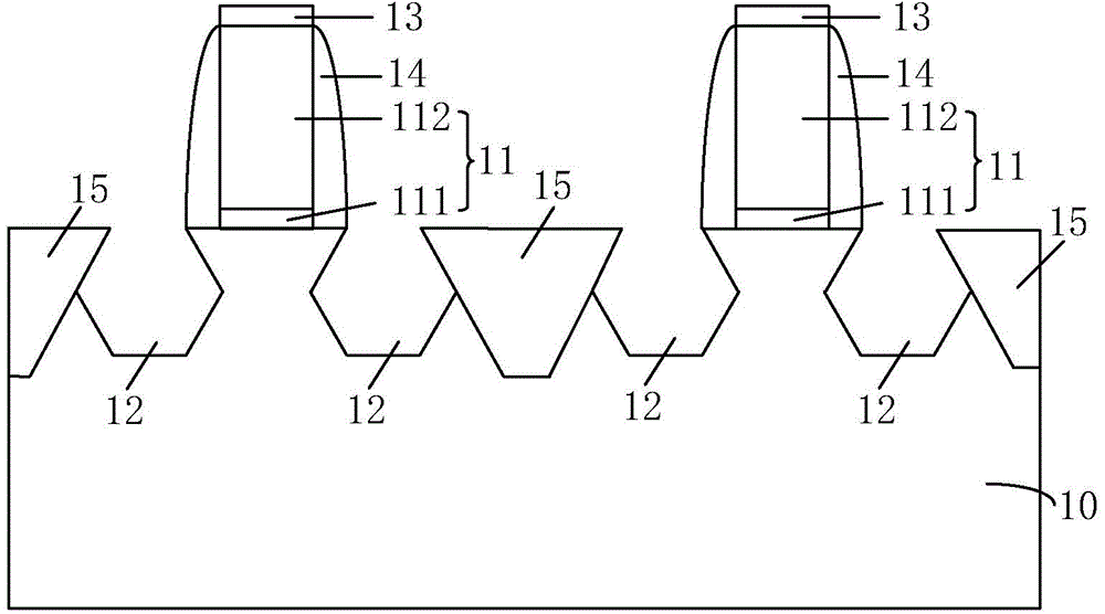 PMOS transistor forming method