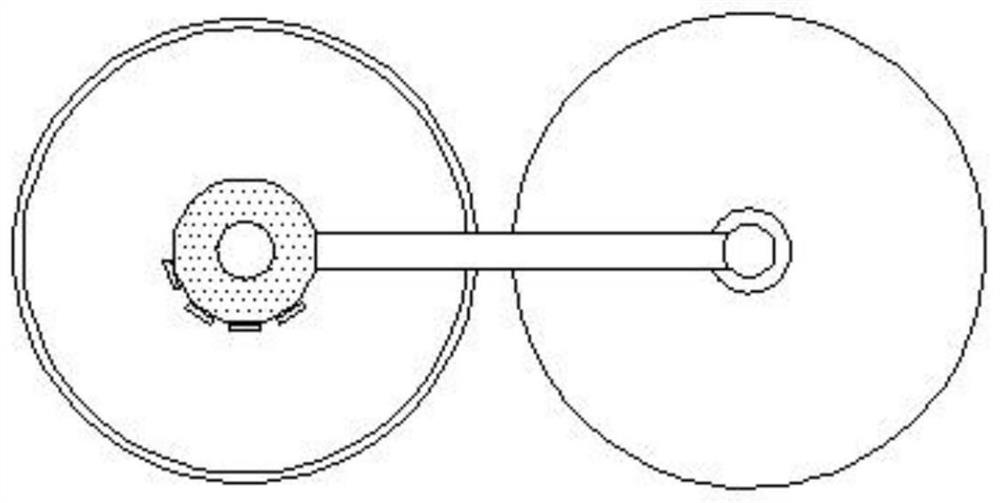 A cosmetic filling equipment that can change the discharge height and adjust the flow synchronously