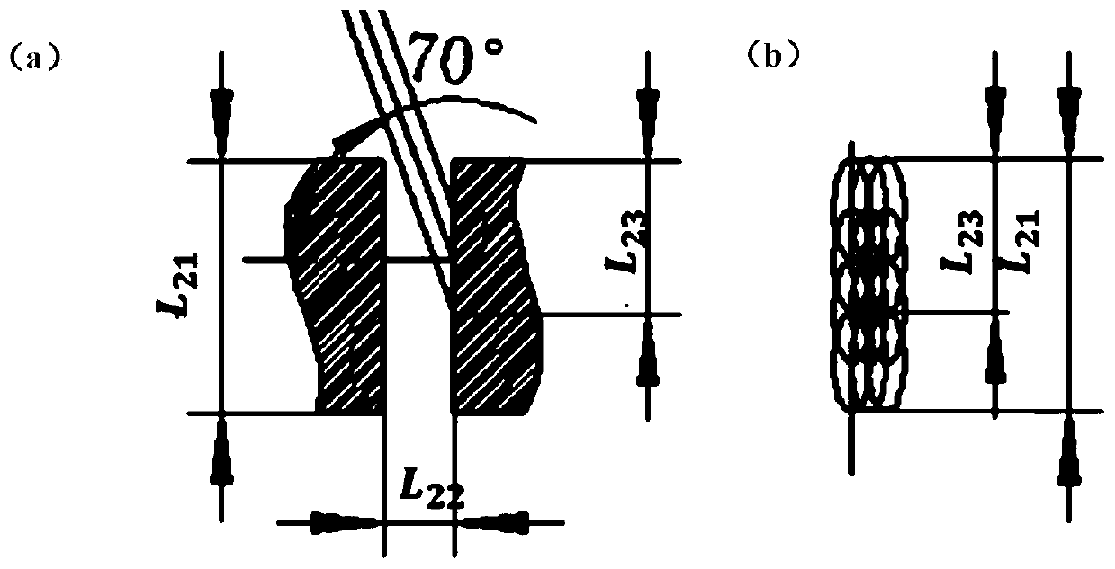 Laser shock strengthening method for tenon groove portion of high-temperature alloy small-size turbine disc