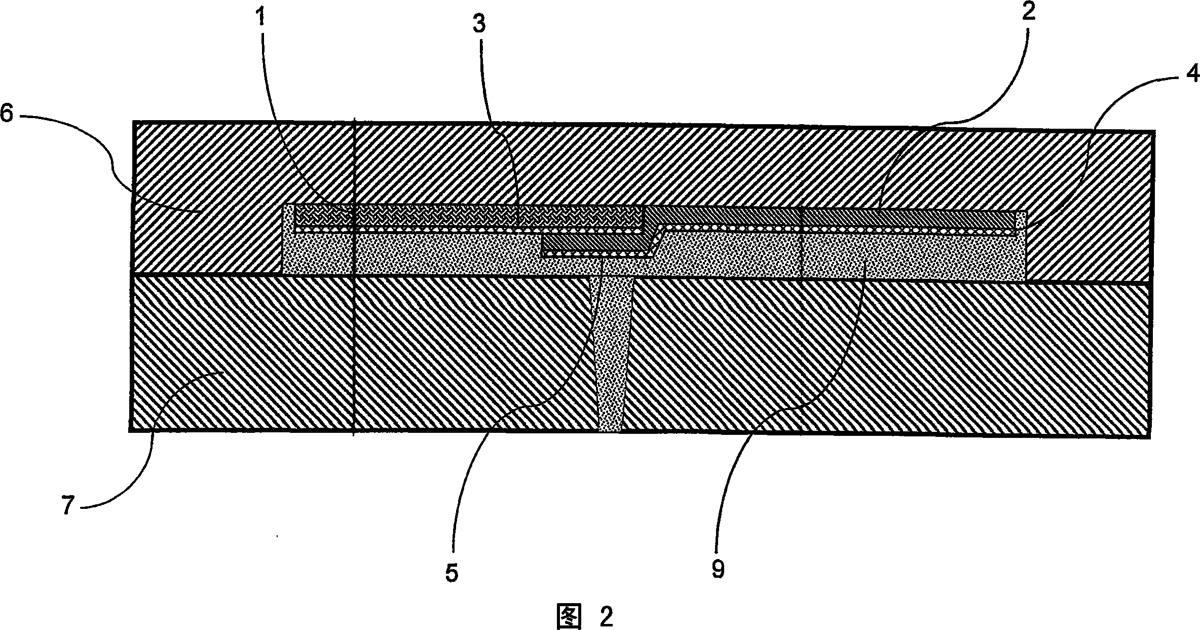 Molded parts with mixed material surface areas and processes for their production