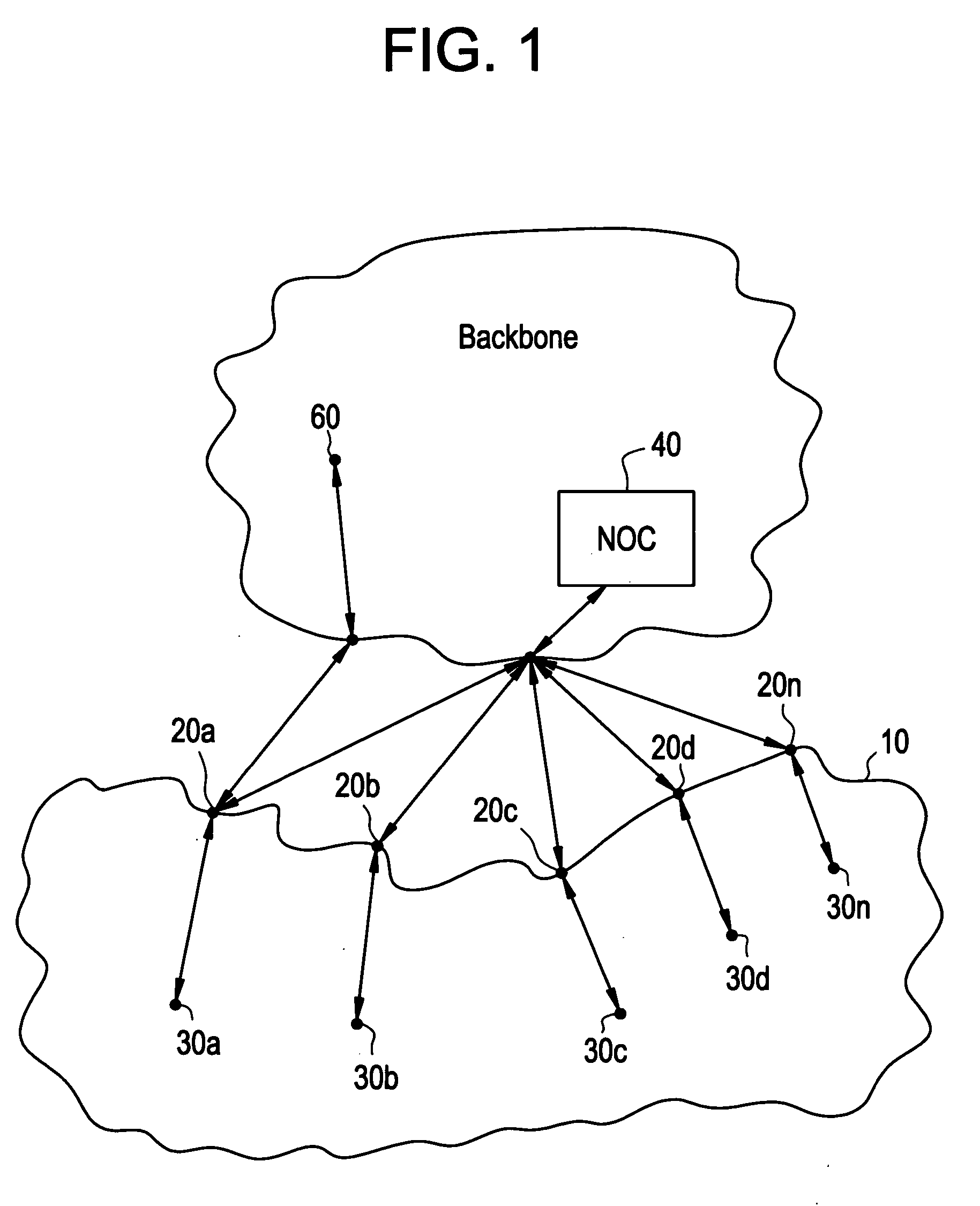 Methods and devices for routing traffic using a configurable access wireless network