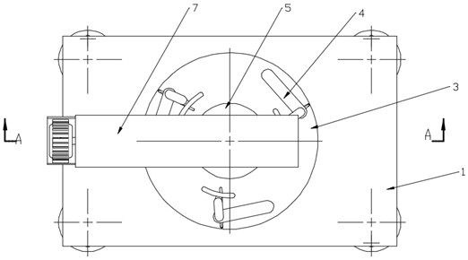Machine tool with rotary clamp assembly
