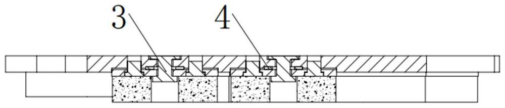 Disc brake pad for urban rail train