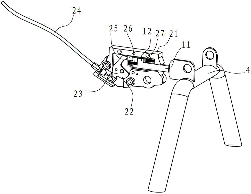 Electric bicycle pedal locking mechanism