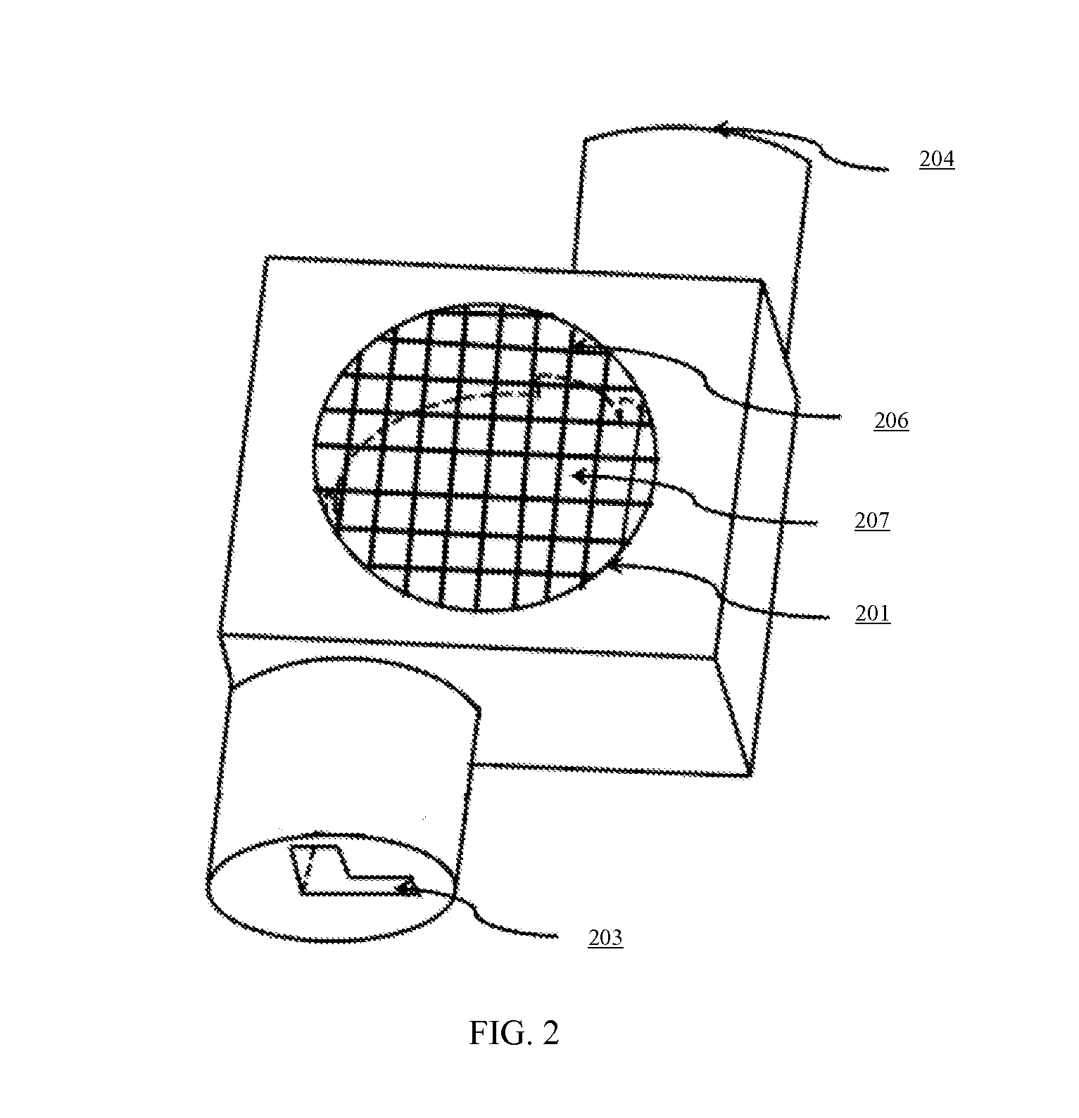 Apparatus and method for visiometric disintegration