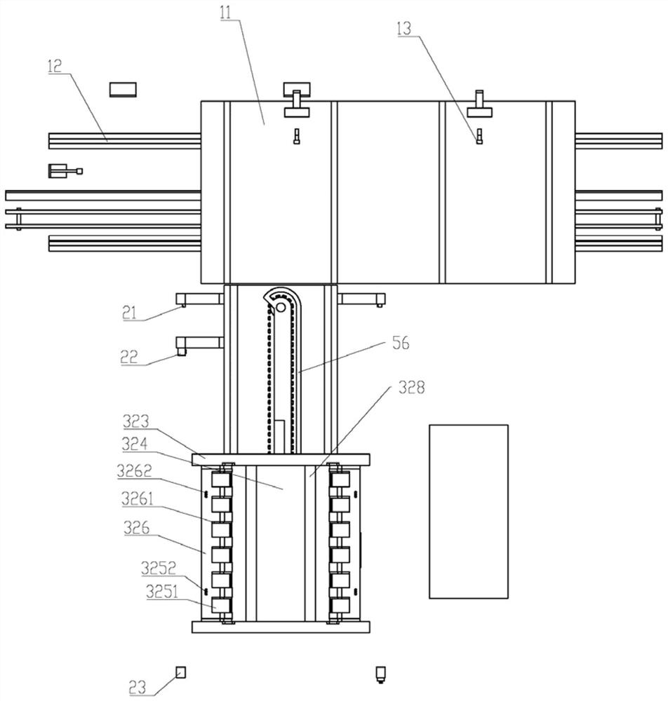 Device for automatically transferring workpieces in batches