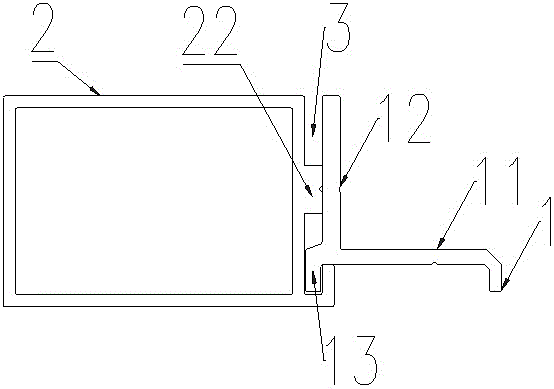 The connecting structure connecting corner codes and skeleton beams