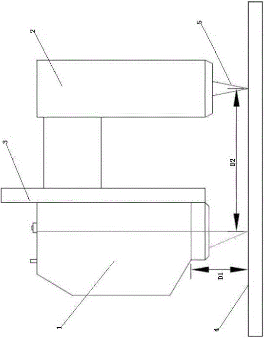 Laser tool setting method for friction stir welding equipment