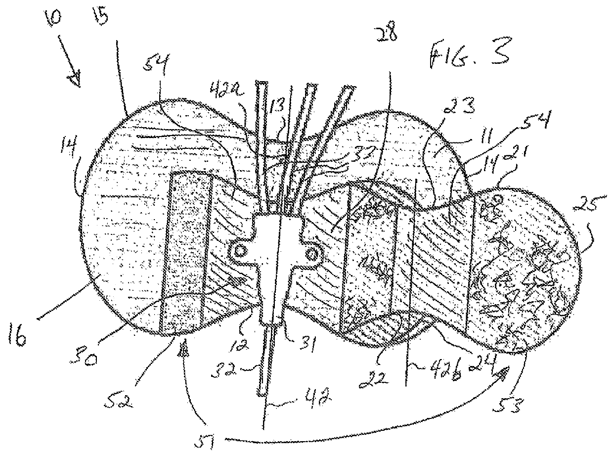 Offset catheter securement device