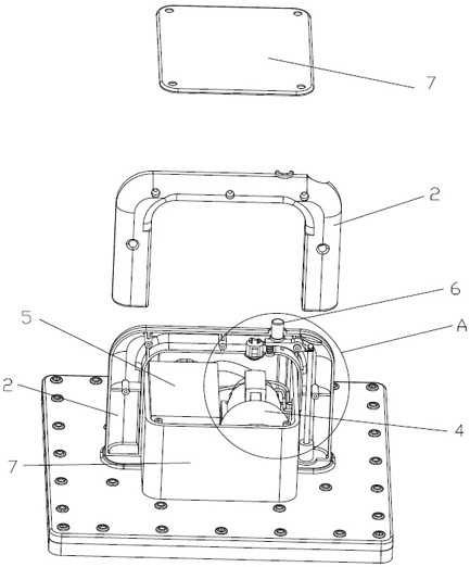 Tiling device for mosaic tiles