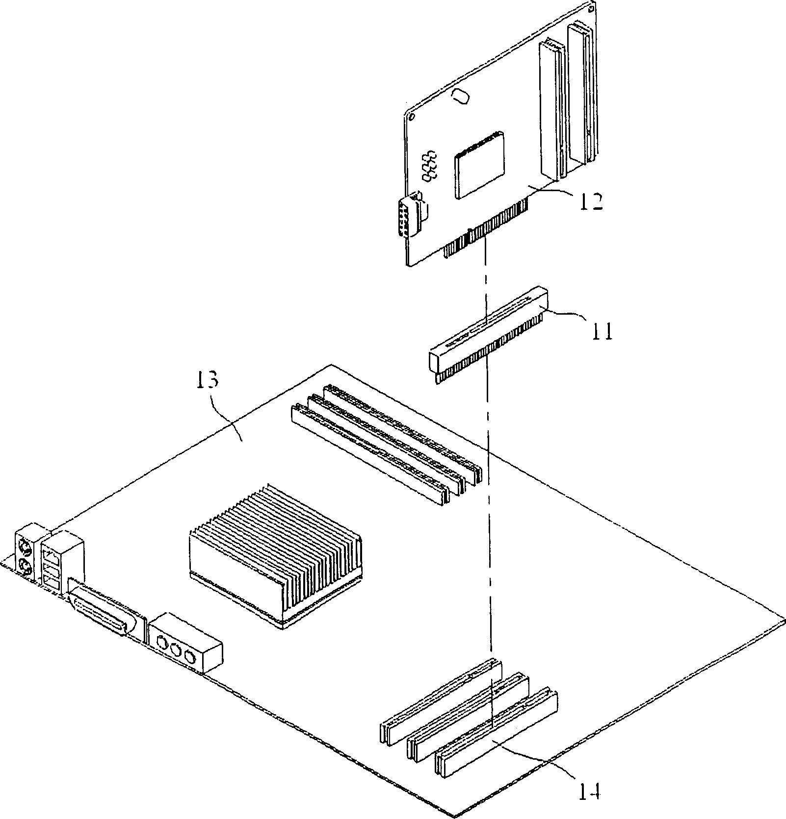 Dual-bus adapter card