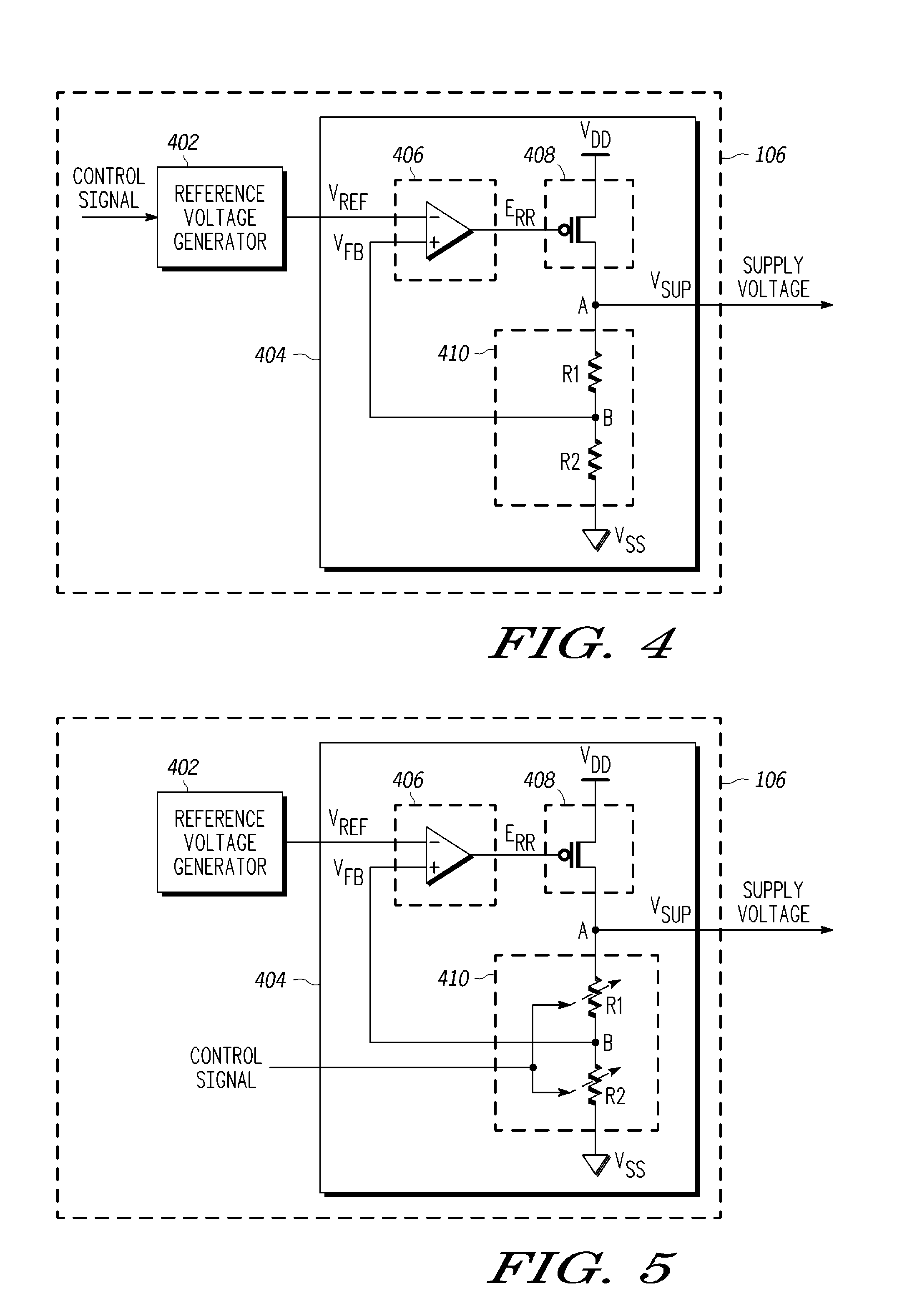 Power management in integrated circuits using process detection