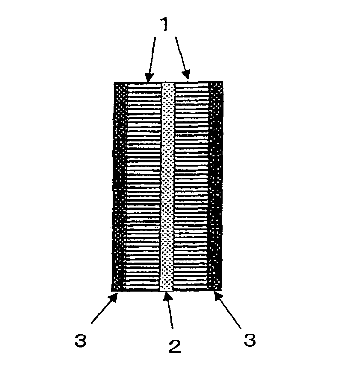 Electrochemical capacitor and electrode material for use therein