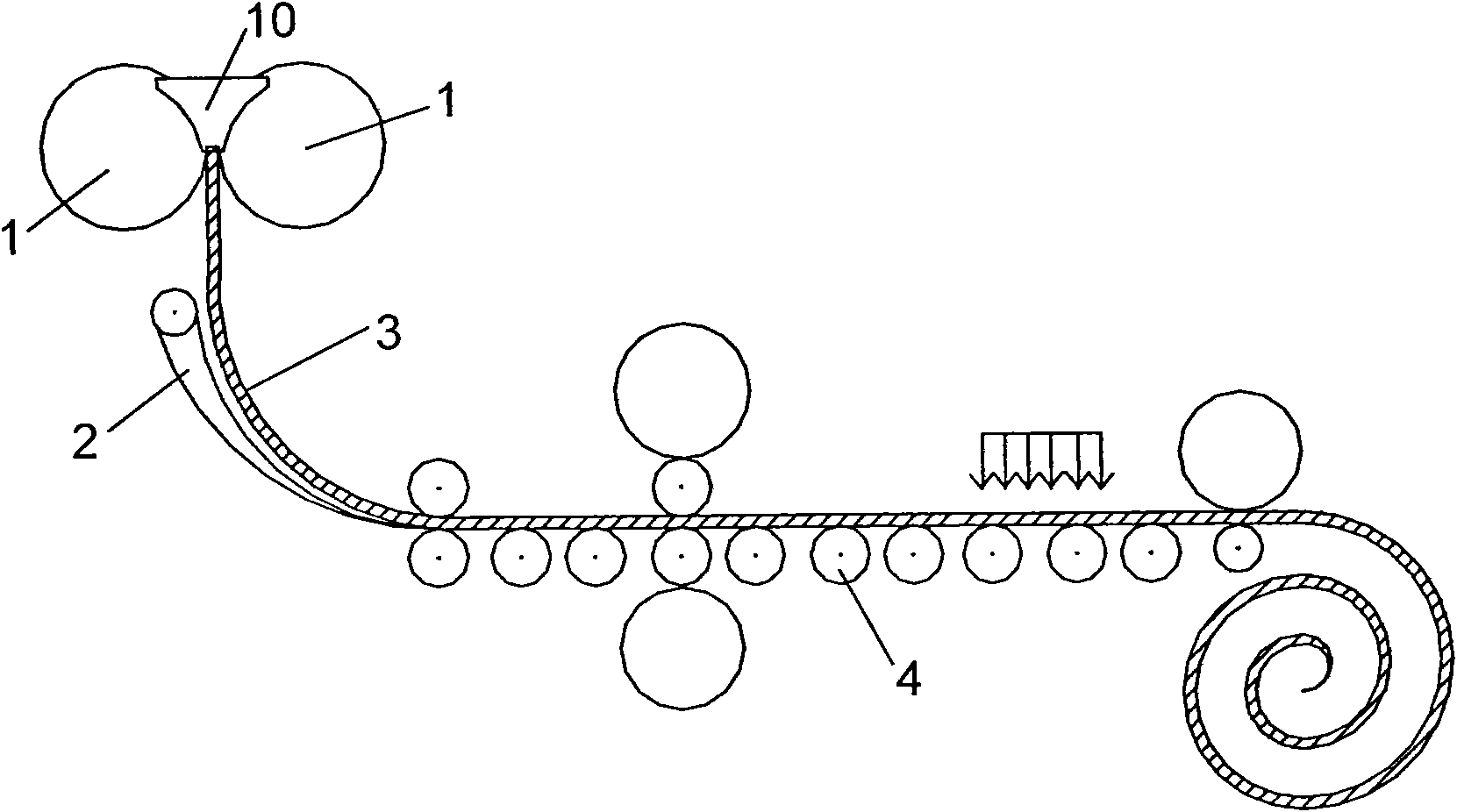 Twin-roll thin-strip casting side sealing plate and manufacturing method thereof