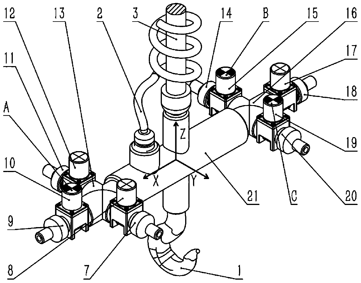 A Recoil Stabilizer for Cable Positioning