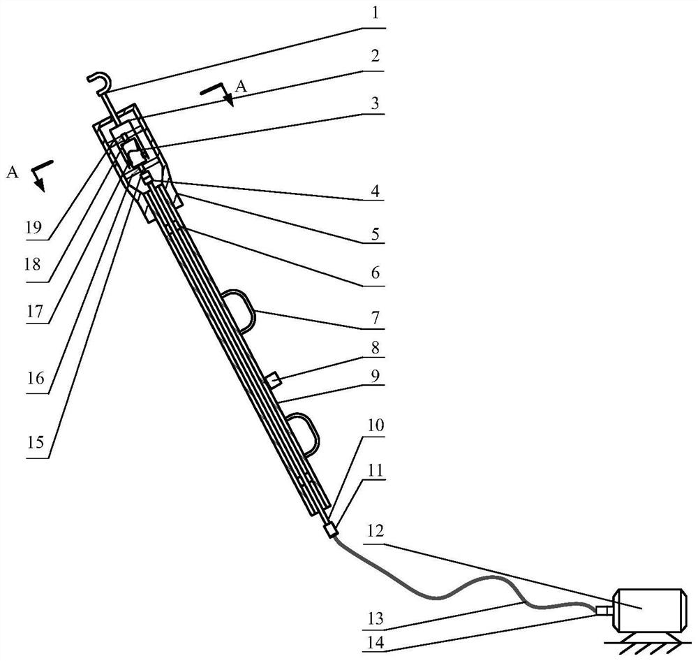 Cam vibration type hippophae rhamnoides fruit picking device with adjustable parameters