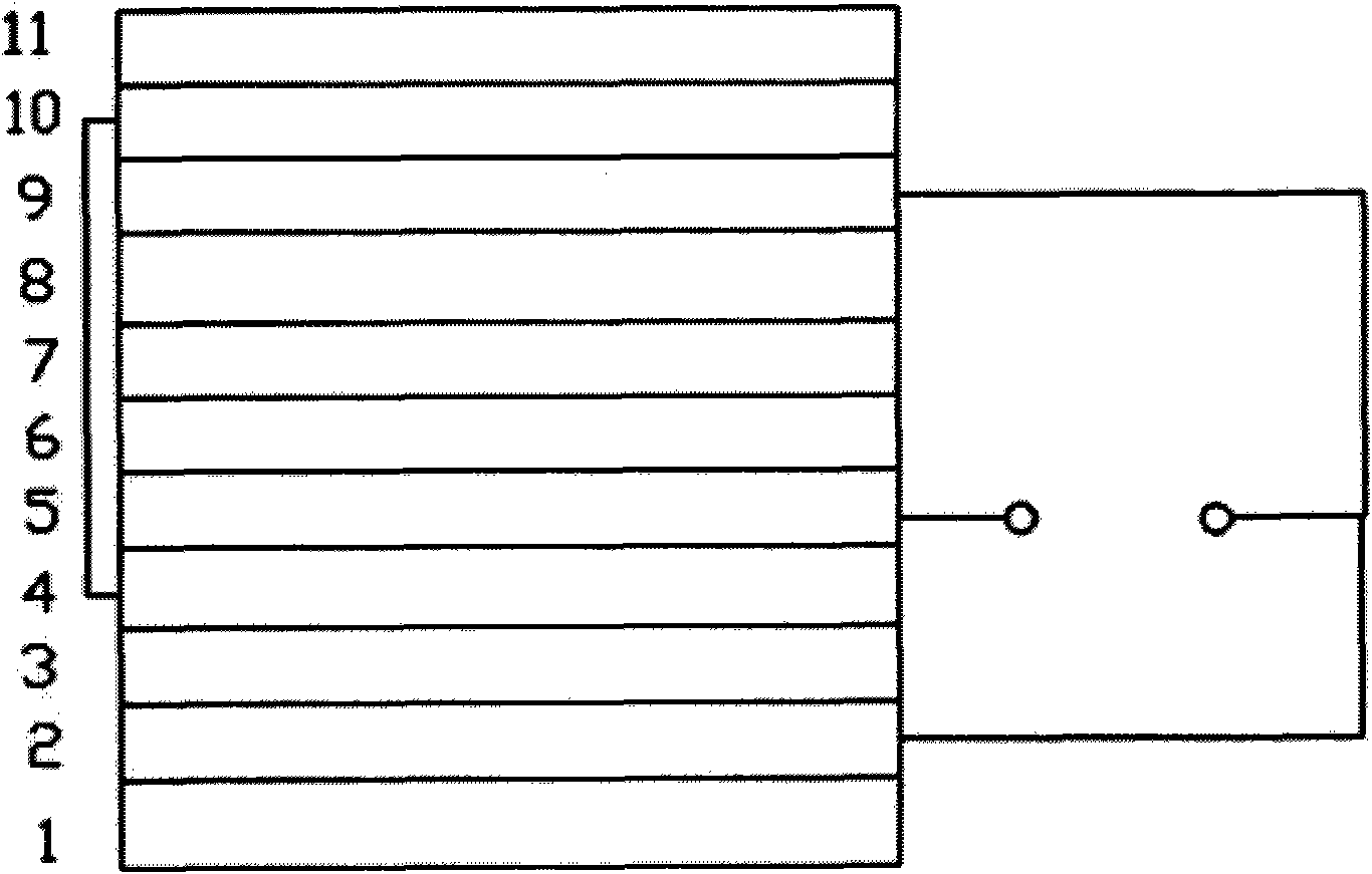 Laminated composite solar battery