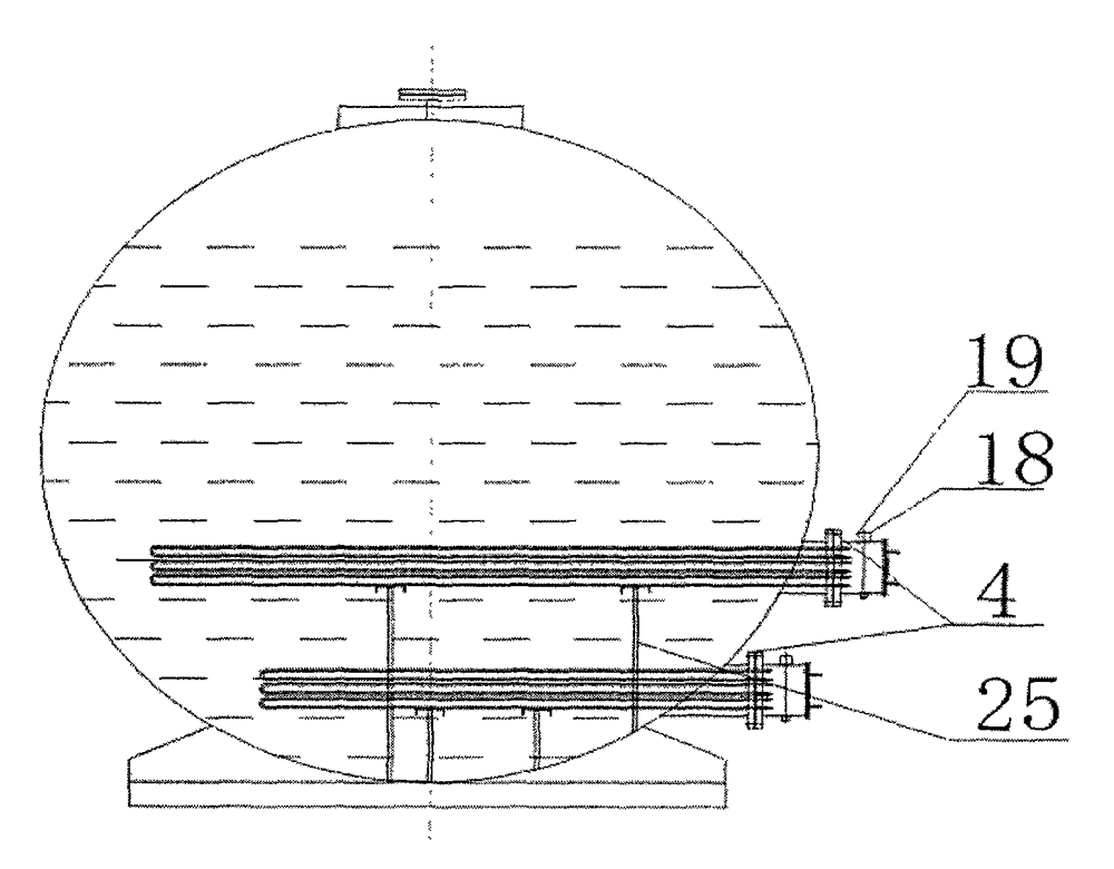 Electric heating system of high-temperature asphalt tank
