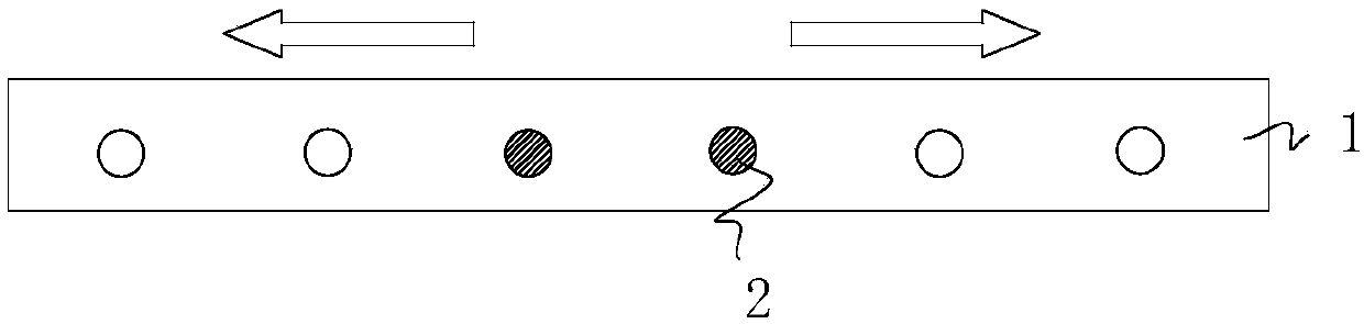 Car door outer handle with flow luminescence and gradual color changing and controlling method thereof