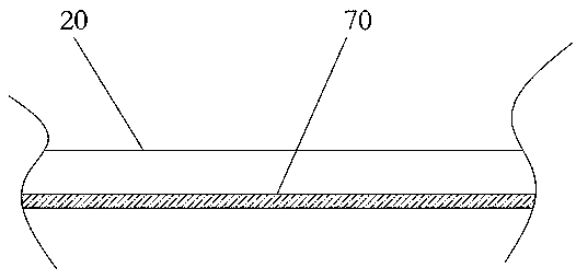 Four-layer structure screen protection film and manufacturing process thereof