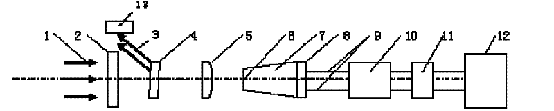 Composite specific heat measuring device by black body method