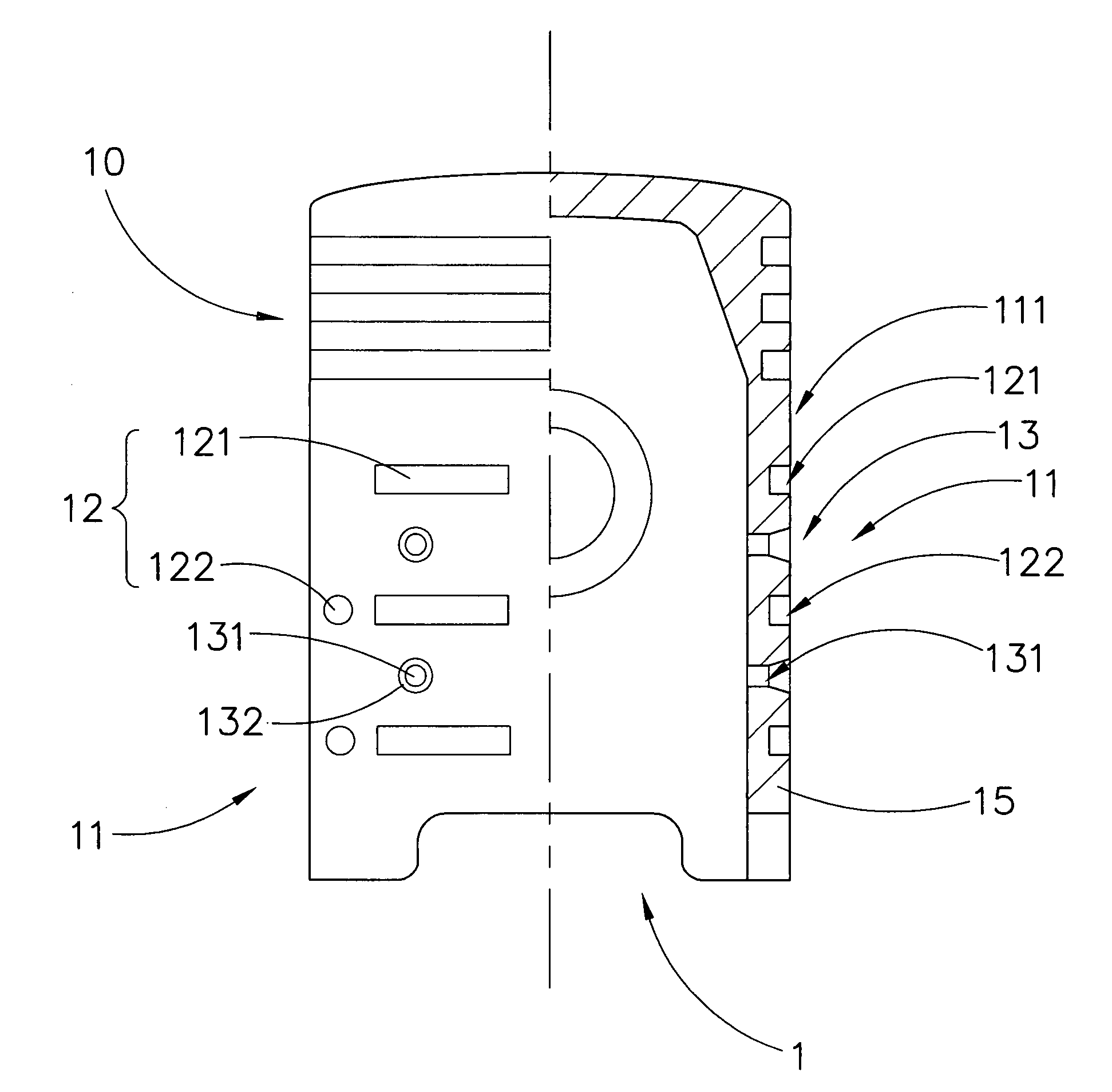Piston for internal combustion engine, compressor or the like