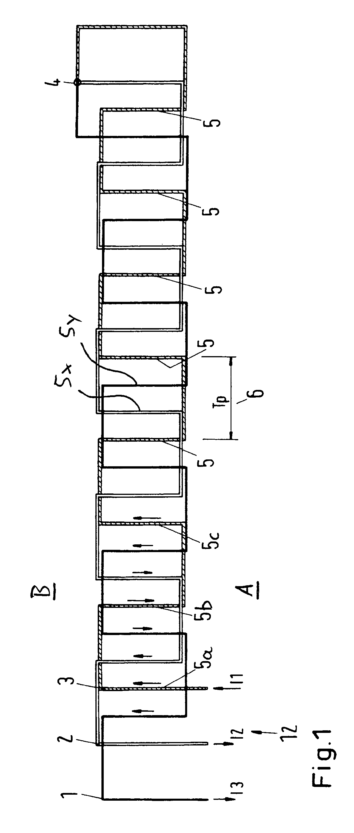 Inductively receiving electric energy for a vehicle