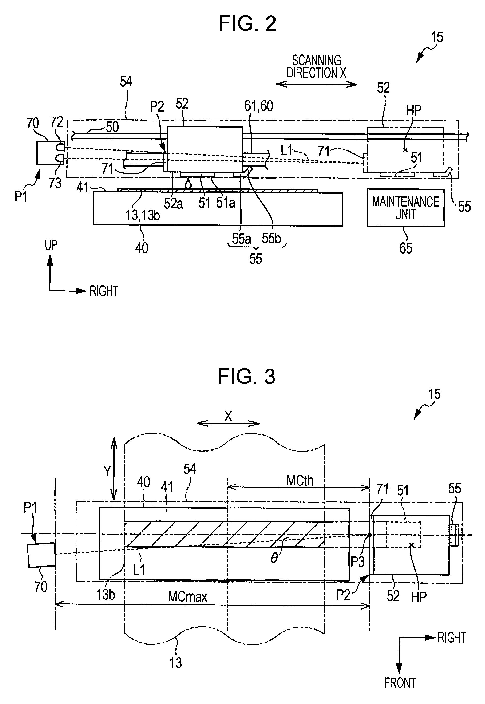 Liquid ejecting apparatus having a light sensor for detecting when a recording medium is raised from a support unit