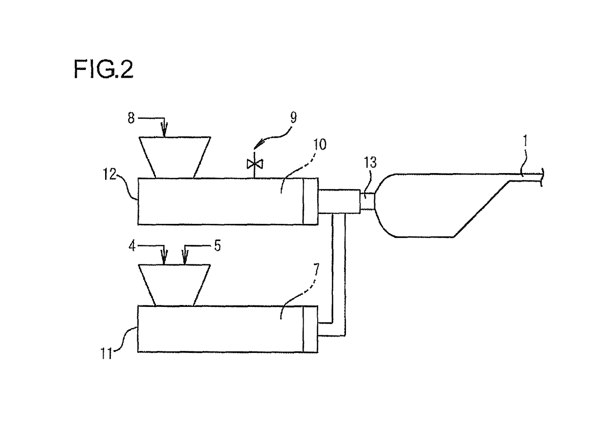 Method for producing multi-layer polyethylene resin foam sheet