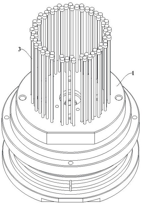 Dynamic balance machining die, adjusting method and operating method