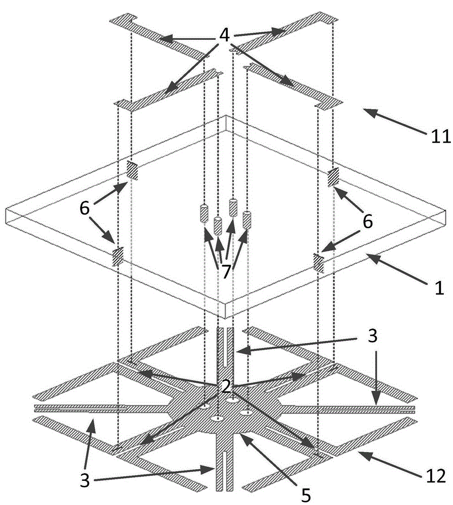 A four-element mimo antenna with small size and wide bandwidth based on printed circuit board