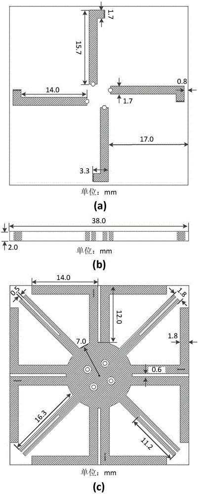 A four-element mimo antenna with small size and wide bandwidth based on printed circuit board