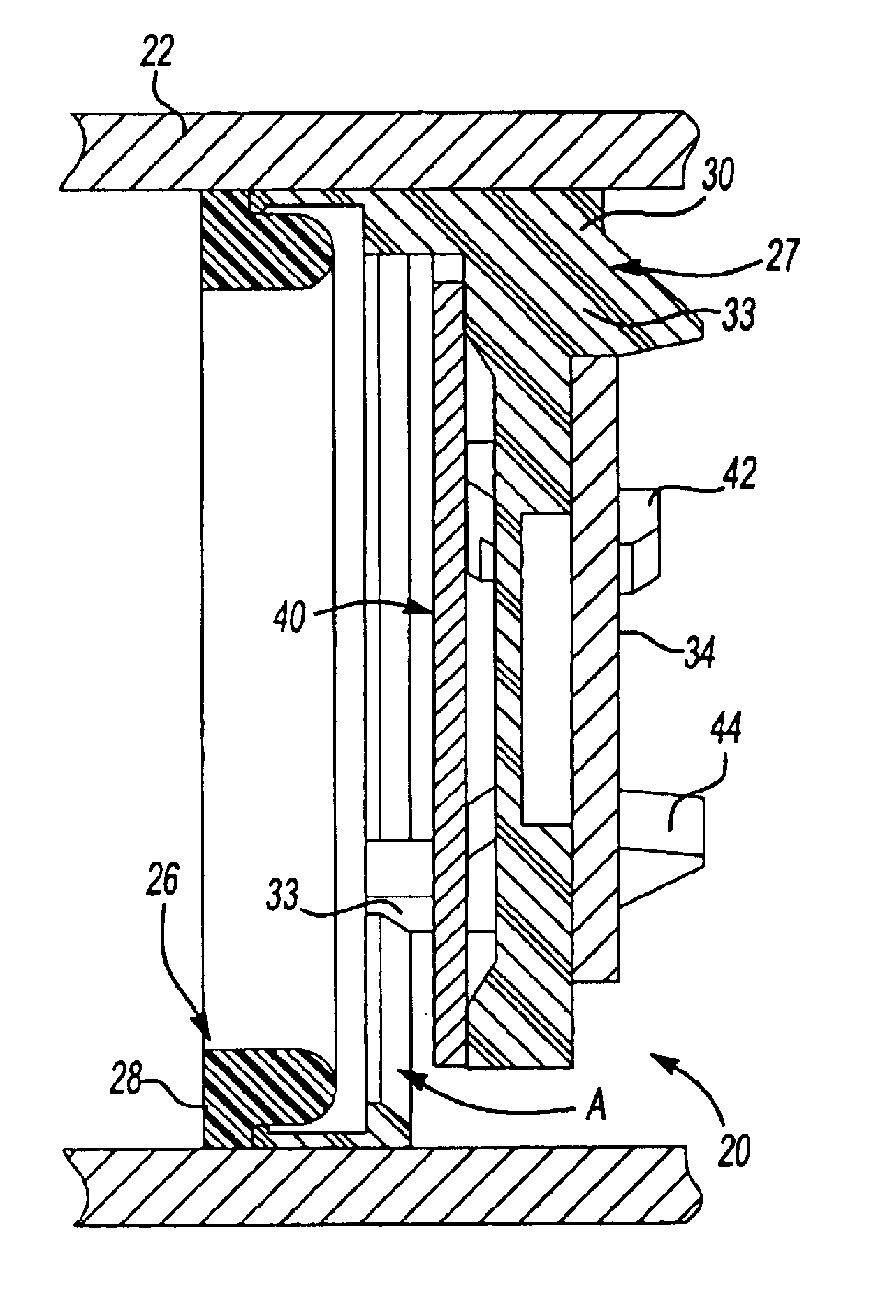 Excess flow valve with magnet