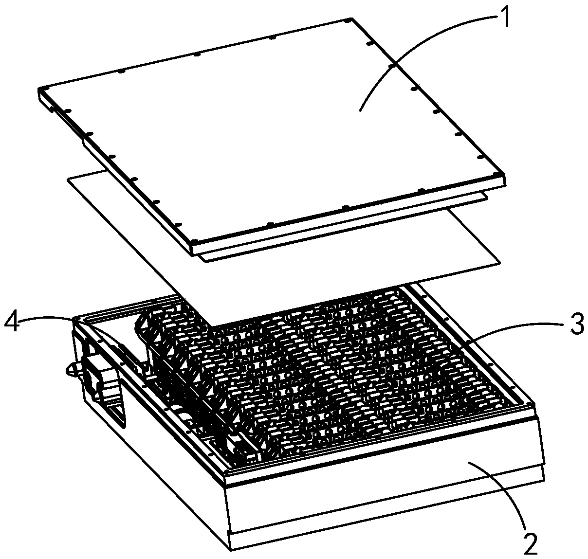 Battery box for electric vehicle