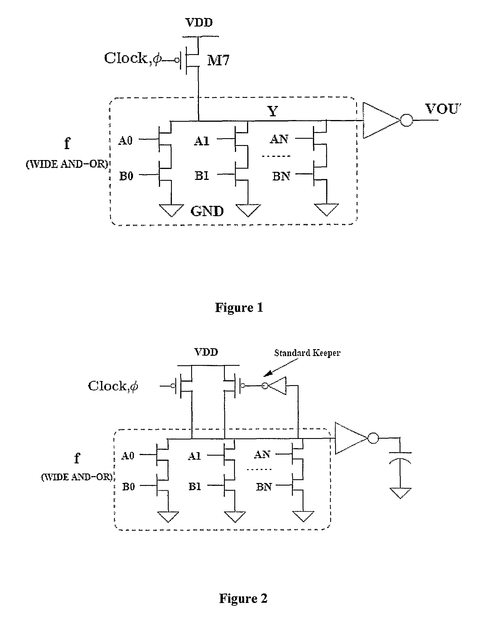 Adaptive keeper circuit to control domino logic dynamic circuits using rate sensing technique