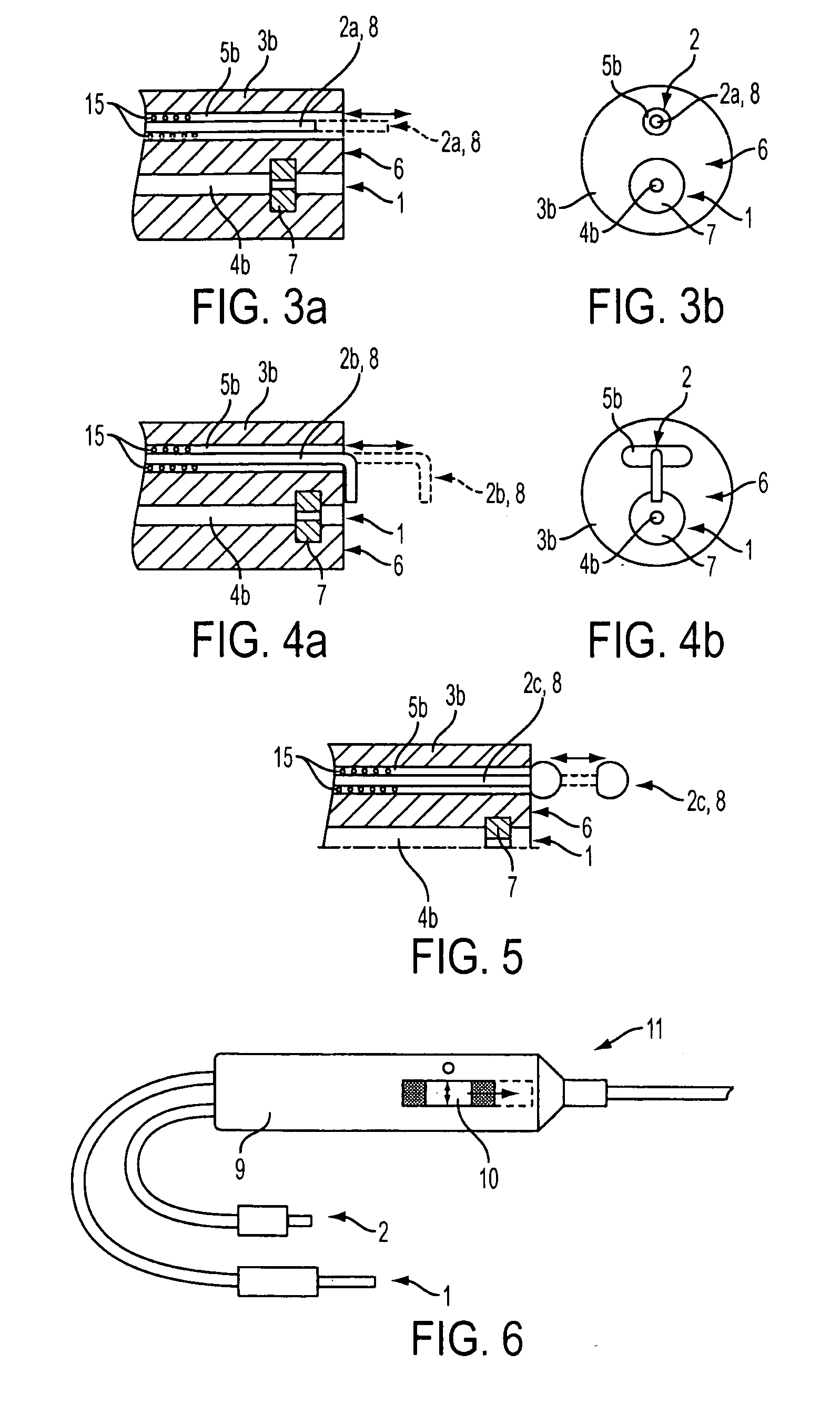 Method for selectively elevating and separating tissue layers and surgical instrument for performing the method
