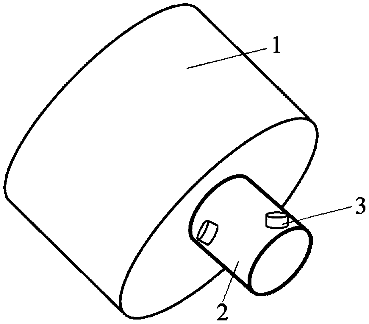 Friction stir welding device, welding method and application of dissimilar materials