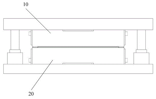 Punch forming method and punch forming die for corrugated metal foil