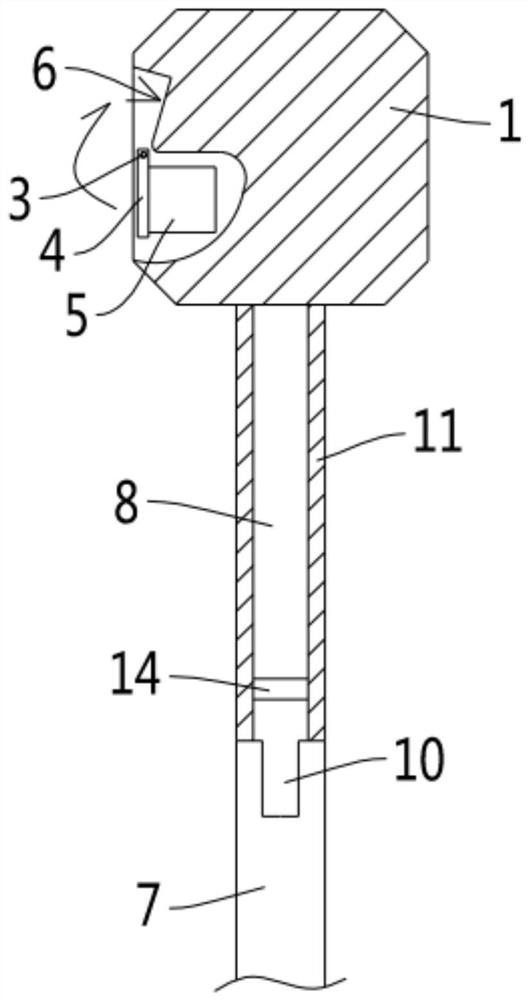 Detachable deformable gear shifting handle