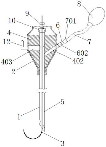 Precise puncture needle with guiding function