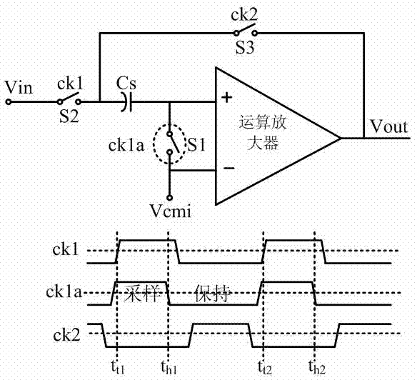 Metal oxide semiconductor (MOS) bootstrap switch circuit for calibrating sampling clock offset