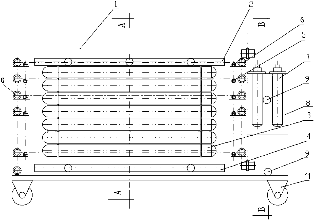 Off-peak electricity energy storage heating device and method