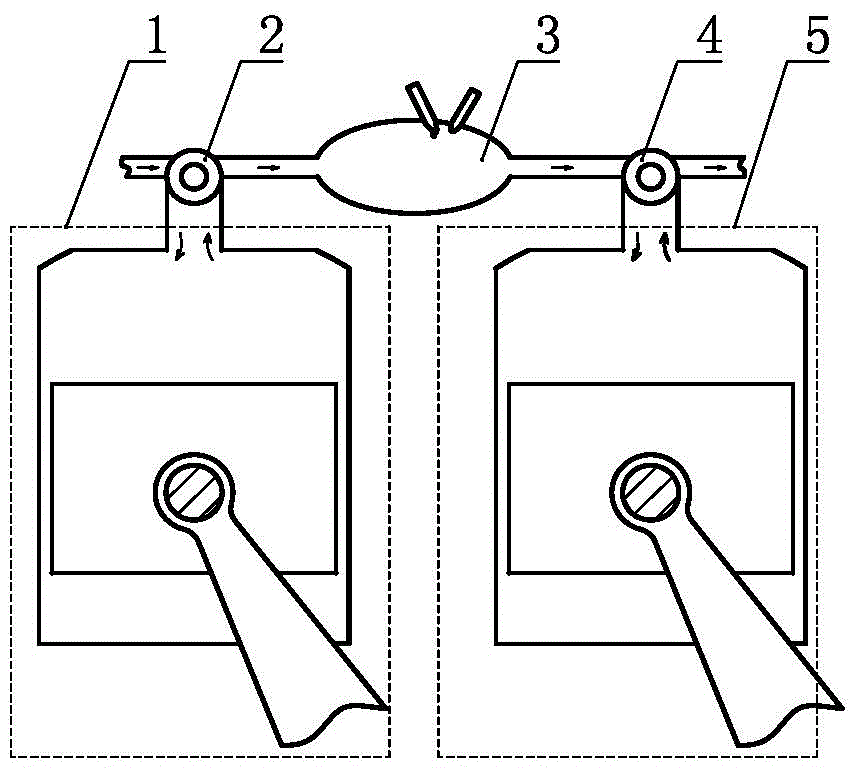 Reciprocating piston mechanism engine